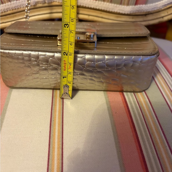 🍾 NWT Gorgeous Metropolis Champagne Mini Crossbody Bag - Picture 7 of 9